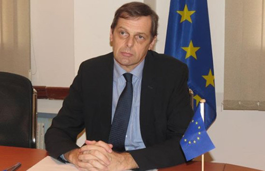Former EU ambassador to Zimbabwe Philip Van Damme
