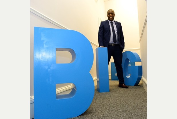 Danai Gombera, owner of B.I.G Healthcare, in Newcastle, is backing the City of Culture bid