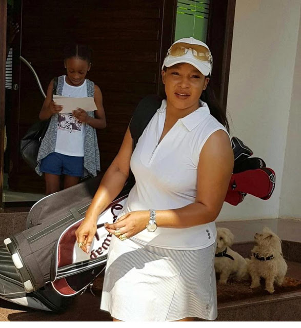 Elizabeth Macheka... Tsvangirai's wife goes for golf