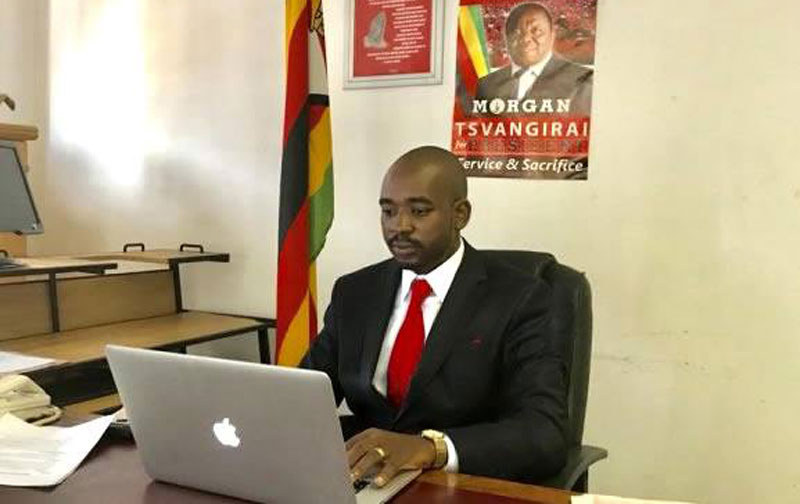 MDC leader Nelson Chamisa