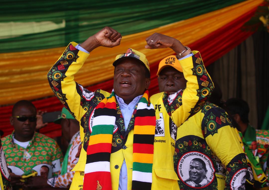 Mnangagwa's narrow election victory was being challenged by his MDC Alliance challenger Nelson Chamisa