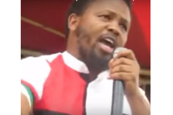 leader of BLF, Andile Mngxitama