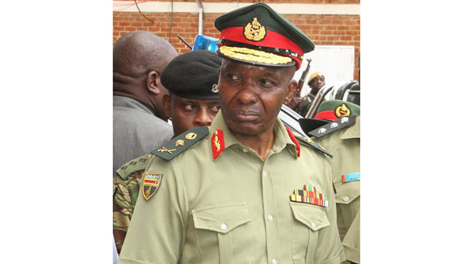 Commander of the Zimbabwe National Army General Edzai Chimonyo
