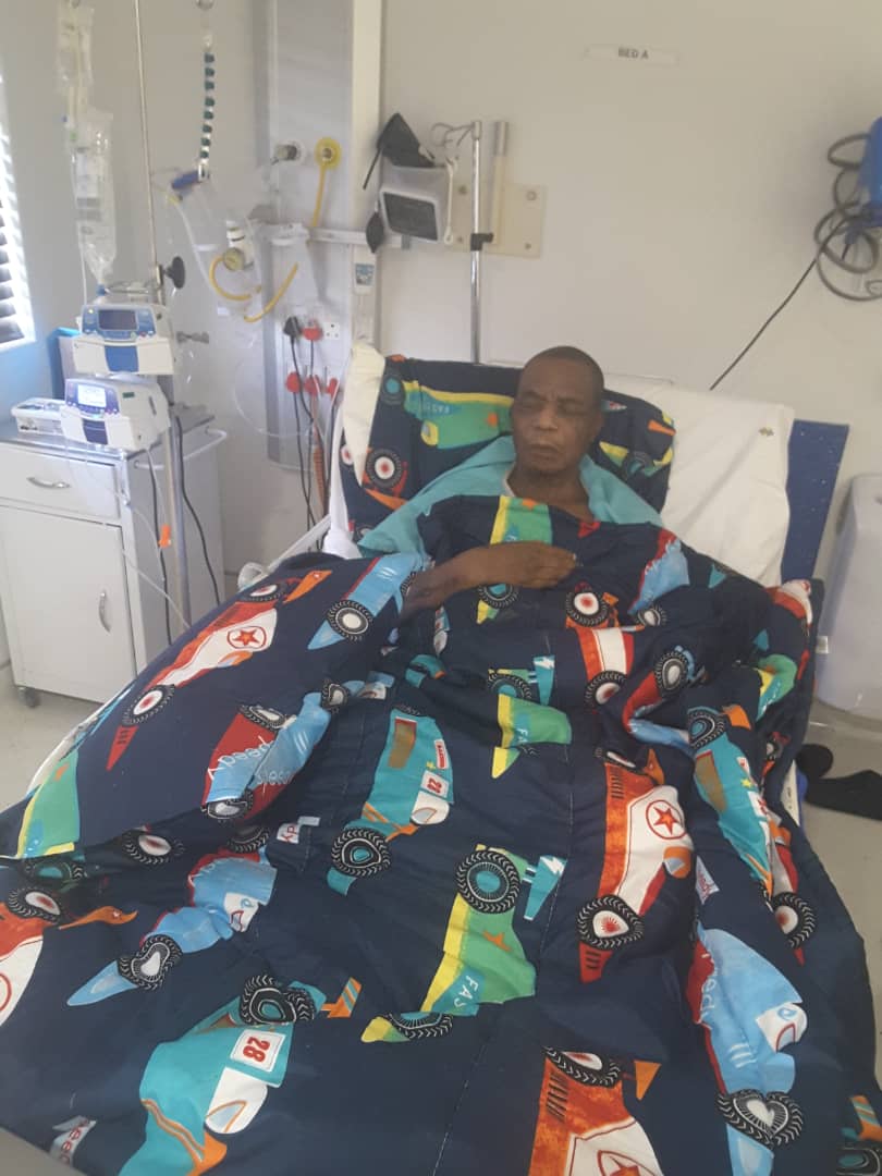 Chiwenga in hospital