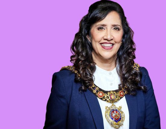 Councillor Yasmine Dar, the Lord Mayor of the City of Manchester.